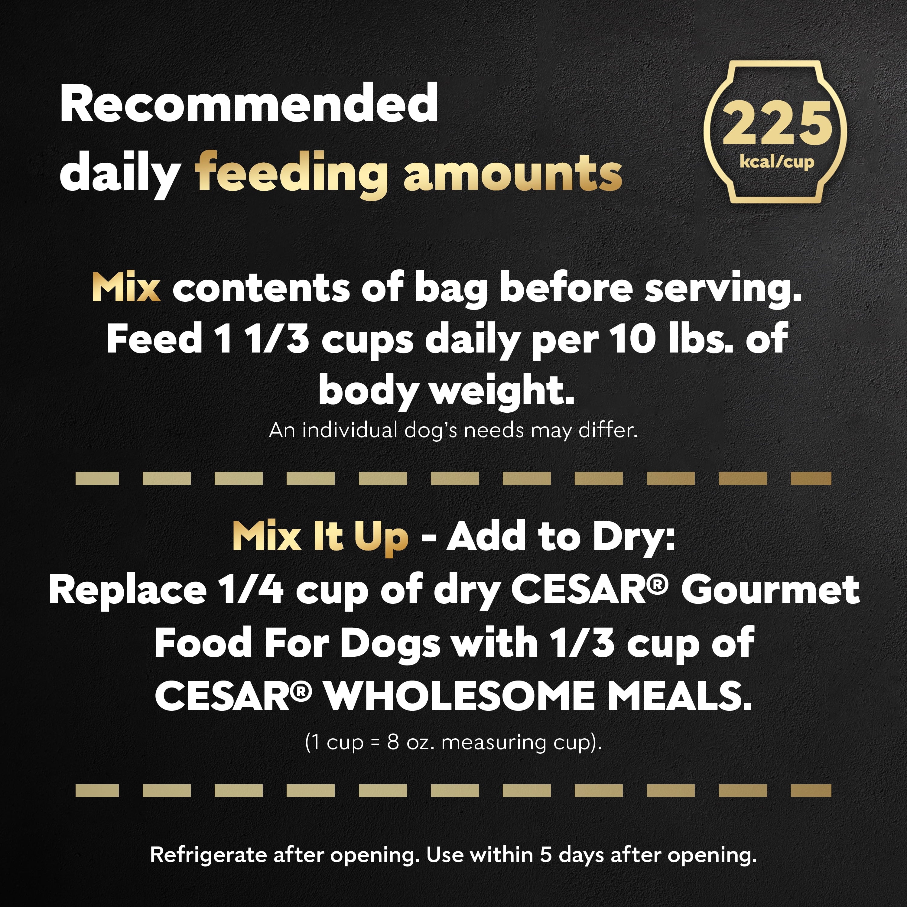 Cesar Wholesome Meals Beef, Chicken, Carrots, Barley & Green Beans Recipe, 17.6 Oz