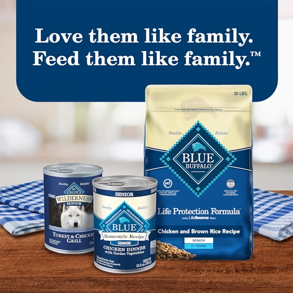 Blue Buffalo Blue Homestyle Recipe Chicken Dinner Wet Dog Food (Pack of 12)