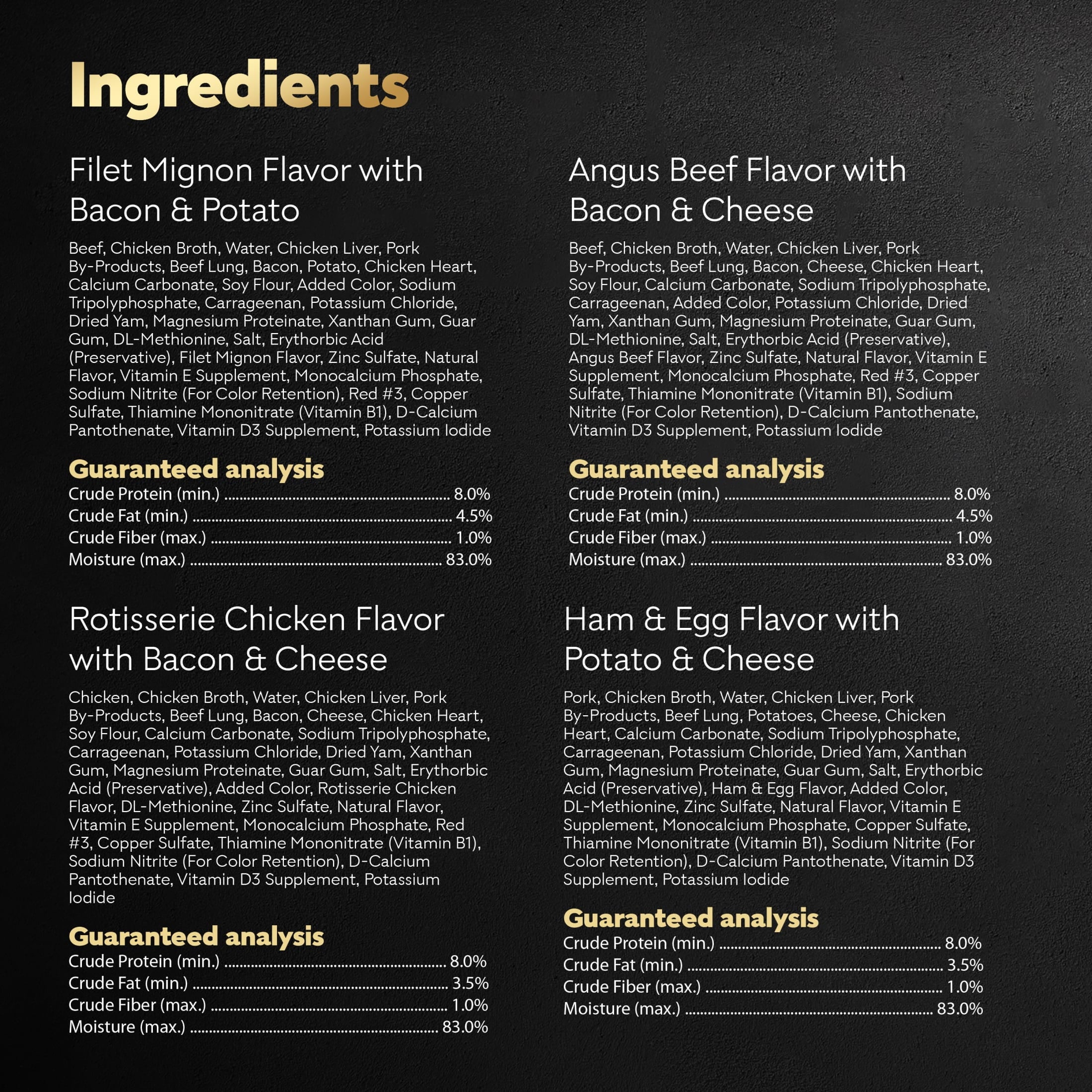 Cesar Loaf And Topper In Sauce Wet Dog Food Variety Pack, 3.5 Oz Trays (24 Pack)