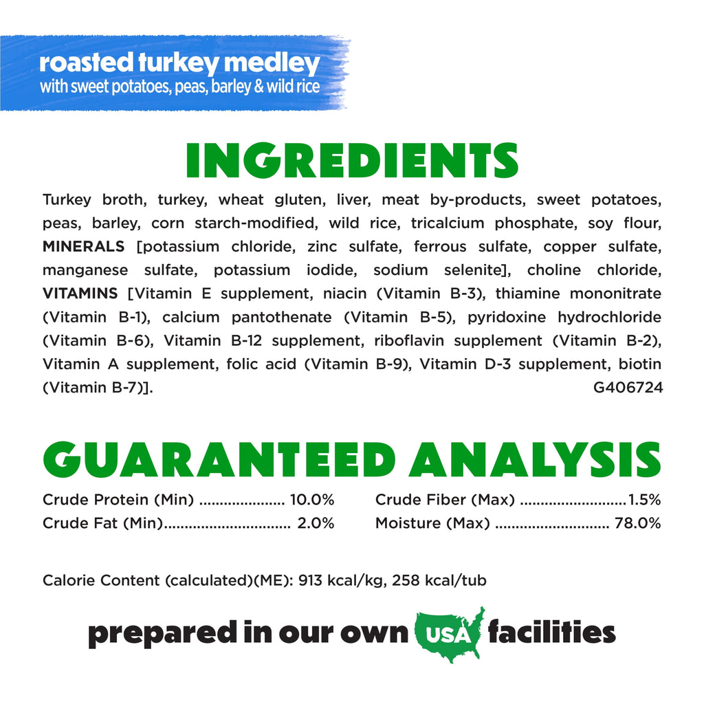 Purina Beneful Dog Food Freshly Prepared Meals Wet Dog Food with Turkey, Sweet Potatoes, and Wild Rice