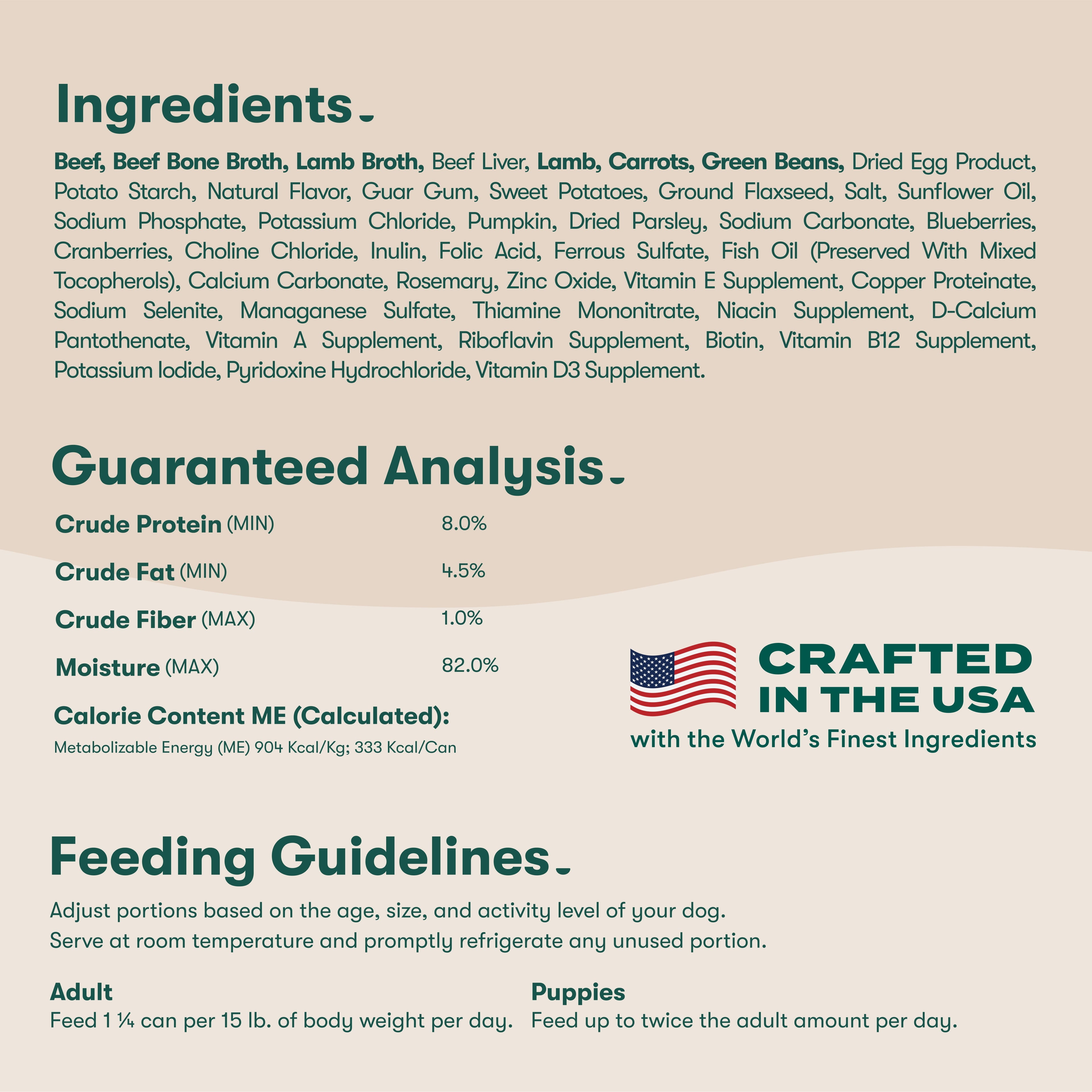 Jinx Bone Broth Stew Grain-Free Beef & Vegetables Wet Dog Food, 13 oz Can