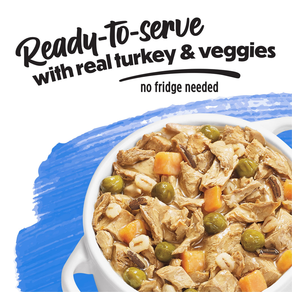 Purina Beneful Dog Food Freshly Prepared Meals Wet Dog Food with Turkey, Sweet Potatoes, and Wild Rice