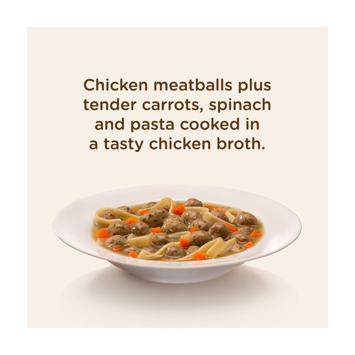 (12 pack) Rachael Ray Nutrish Natural Premium Wet Dog Food, Chicken Muttballs with Pasta, 8 Oz. Tub