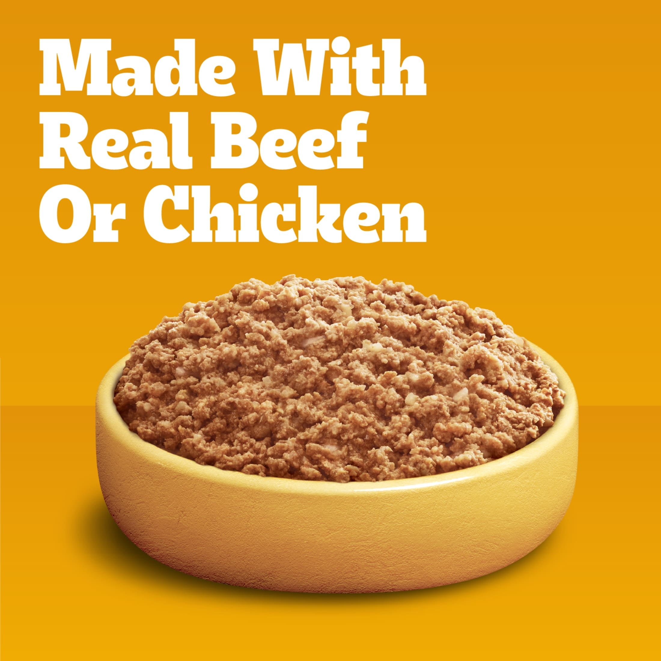 (3 pack) Pedigree High Protein Wet Dog Food, Chicken Duck & Beef Bison Flavors Multipack (12) 13.2 Oz. Cans